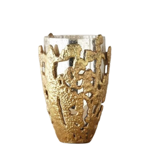 Ensemble de vases à fleurs les plus vendus avec vase à fleurs de décoration de maison et de jardin en métal de forme ronde à vendre par les exportateurs - Product Image 1