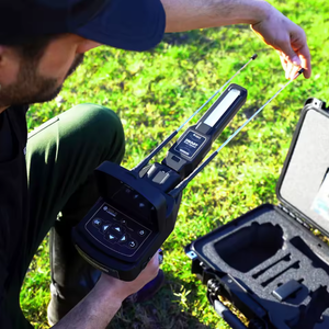 เครื่องตรวจจับโลหะทองคำ New Sales Top Via Gold Deep Treasure ตรวจจับได้ลึก 3-4 เมตร ตรวจจับโพรง - Product Image 1