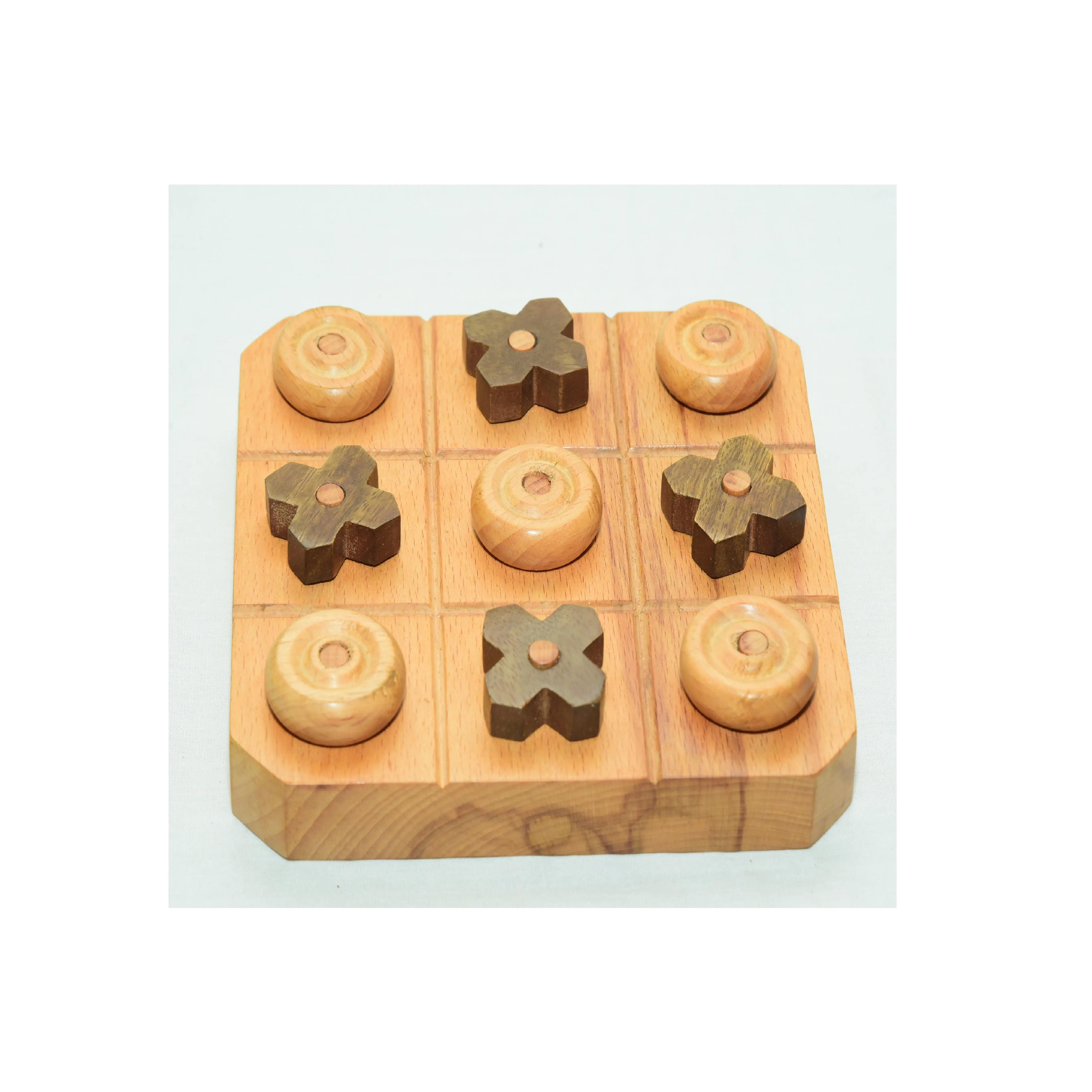 wooden tic tak toe perfect gifting for birthday Tic Tac Toe Game for Kids and Family Board Games table top Indoor Entertainment