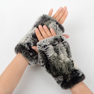 Guantes sin Dedos de Poliéster de Alta Calidad para Mujer, para Esquí, Ciclismo y Actividades al Aire Libre, Antibolitas, Suaves, Elásticos y Cálidos - Product Image 1