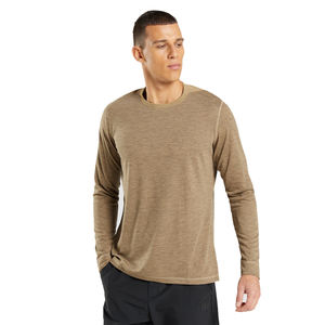 เสื้อยืดแขนยาวของผู้ชายผ้าฝ้าย100% แบบกำหนดเองคุณภาพสูง - Product Image 1