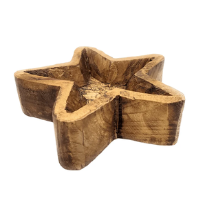 Cuenco de madera tallado a mano de granja, cuenco de masa decorativo para masa de vela para hacer velas con pulido - Product Image 5