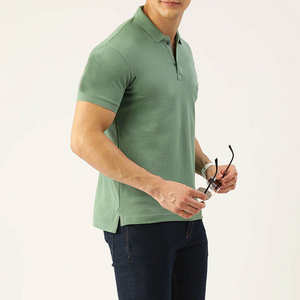 Camiseta Polo de Algodón para Hombre de Alta Calidad, Manga Corta, Tejido Suave y Transpirable, Logotipo Personalizado, OEM, ODM, Venta al por Mayor - Product Image 5