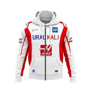 2024 primavera y otoño nueva venta caliente F1 HAAS deportes extremos ocio moda Sudadera con capucha hombres y mujeres gran moda Sudadera con capucha Top - Product Image 5