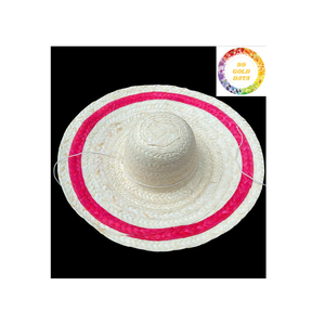 Wholesale Mexican Straw <b>Sombrero</b> - Vintage Traditional <b>Hat</b> for Events, Wear, or Decor - Product Image 1