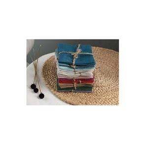 Linen coaster Top Quality Piece and Antique Color Best Quality Fabric Linen coaster <b>Dinner</b> <b>Table</b> Decor - Product Image 1