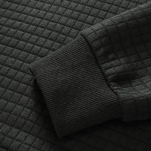 Sweat-shirt à capuche surdimensionné 100% coton avec logo personnalisé pour hommes, sweat-shirt thermique vierge de base avec col à capuche pour l'hiver - Product Image 2