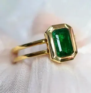 แหวนหมั้นเพชรทรงกลมเจียระไนแบบบริลเลียนท์ เงินแท้ 925 ชุบทองคำขาว ทองคำเหลือง ทองคำชมพู 14K สำหรับงานแต่งงานและวันครบรอบสำหรับผู้หญิง - Product Image 5