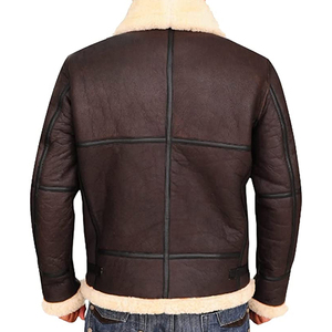 Couleur marron Portable Qualité Lavable En Machine Qualité Premium Réversible Nouvelles Vestes Homme En Cuir De Motard - Product Image 2