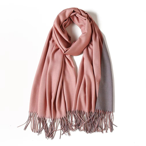 <b>Women's</b> Winter Long Solid Color Breathable <b>Shawl</b> for Evening Dress Custom Scarf Wedding Traditional Gift - Product Image 6