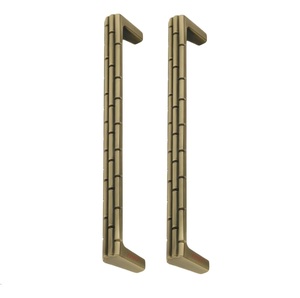 Poignée de tirage d'armoire en laiton antique 160MM pour tous les tiroirs de porte 2 pièces barre de poussée pour meubles de bureau chambre entrepôt extérieur - Product Image 1