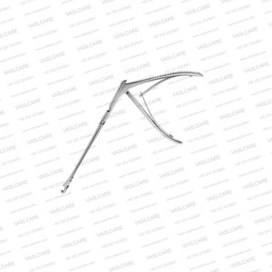 Outils chirurgicaux ORL en acier inoxydable Vaslcare Poinçon manuel Hajek avec morsure de 3mm Longueur d'épaule de 155mm Coupe vers le haut Pointe sphénoïdale - Product Image 2