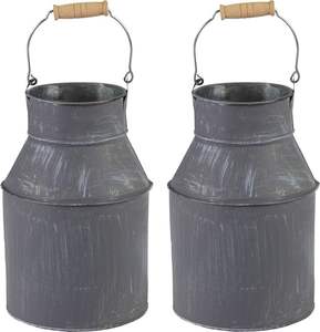 Florero de hierro de metal vintage hecho a mano con intrincados detalles elegante diseño costero para el centro de mesa de exhibición de hogar u oficina - Product Image 5