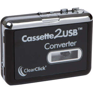 Cassette2USB ™   Convertidor para transferir cualquier cinta de casete a MP3 o CD digital - Product Image 2