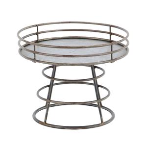 Support à gâteau en métal élégant et robuste de couleur or rose et orné de cristaux, parfait pour les mariages, les fêtes et les présentoirs de desserts, durable - Product Image 5