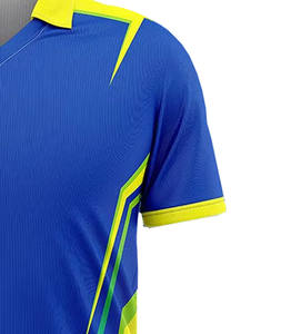 T-shirt de sport personnalisé par sublimation, poids du tissu 220g, motif uni, design avec logo frontal, style décontracté, impression graphique couleur intégrale - Product Image 4