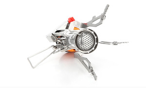 Estufa de <span class=keywords><strong>butano</strong></span> portátil a prueba de viento con quemador único para camping, picnics al aire libre y mochileros - Product Image 4