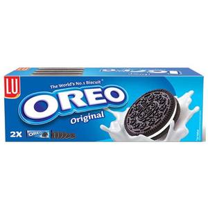 Cheap Oreoo Chocolate for late SALE Oreoo Sandwich Cookies 119,6gr Vanilla Crispy Sandwich Cookies Popular Trending <b>Biscuits</b> - Product Image 4