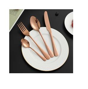 Lot de 5 couverts en acier inoxydable écologiques personnalisés Offres Spéciales des couverts polonais pour les fêtes et les restaurants - Product Image 5