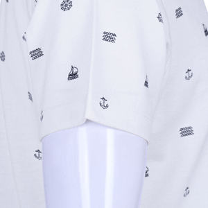 เสื้อพิมพ์ลายใหม่สำหรับฤดูร้อน ผู้ชาย ผู้หญิง แขนสั้น สไตล์ลำลอง สตรีทแวร์ ผ้าฝ้าย 100% กันยับ ไซส์ใหญ่ ผ้าถัก สำหรับผู้ใหญ่ - Product Image 4
