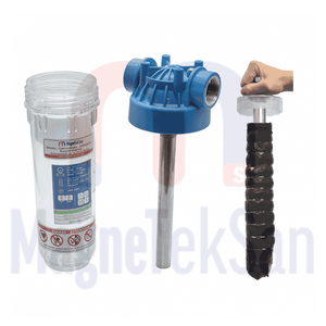 Sistema de Filtro Magnético Líquido Industrial Magneteksan, Alta Intensidad, Grado N35, Neodimio, Acero Inoxidable, Magnético para Tuberías - Product Image 2