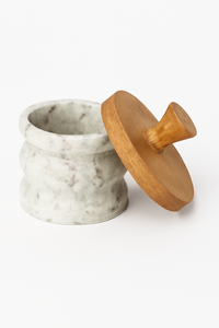 Premium Stainless Steel Storage Jar Leather Lid Elegant Design Hot Selling New Arrival Wholesale Price Kitchen <b>Wardrobe</b> Jewelry - Product Image 6