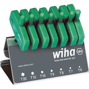 For WIHA 365 VB T6-T20 <b>Screwdriver</b> Set 7-Piece Key Handle - Product Image 1