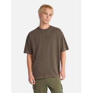 เสื้อยืดผ้าฝ้ายโอเวอร์ไซส์แขนสั้นสำหรับผู้ชายและผู้ชาย - Product Image 2