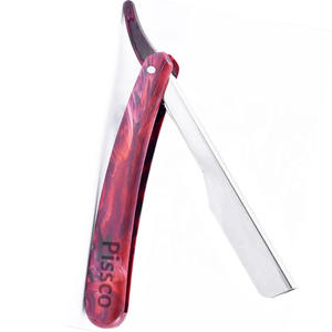 Navajas de afeitar manuales de acero inoxidable, cuchilla recta plegable, fabricadas por Pissco Pakistán - Product Image 3