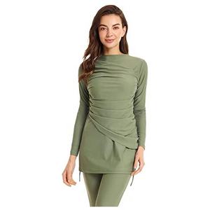 Maillot de bain burkini modeste pour femmes musulmanes, combinaison de bain intégrale à manches longues, tenue de plage et de piscine - Product Image 6