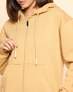 Sudadera con Capucha de Alta Calidad para Invierno, Tejida en Felpa de Algodón, Sin Cordones, Gruesa, Unisex, Personalizada, con Logotipo Frontal, Talla Grande para Mujer - Product Image 5