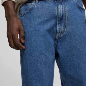 กางเกงยีนส์เอวสูงสำหรับผู้ชายขนาดผู้ใหญ่กางเกงยีนส์ทรงหลวมแนวสตรีทกางเกงยีนส์ทรงฮิปฮอปทรงหลวมสำหรับเด็กผู้ชาย - Product Image 3