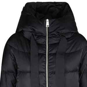 Chaqueta Larga Acolchada para Hombre, Abrigo Acolchado Cálido de Invierno con Capucha y Cierre de Cremallera para Uso en Exteriores, Chaqueta Larga Acolchada de Moda para Hombre - Product Image 5