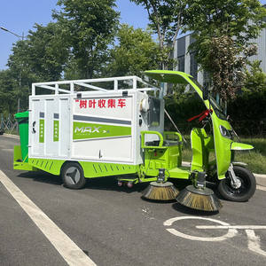 4-Wheel Road Street <b>Floor</b> <b>Cleaning</b> <b>Machine</b> Cleaner Electric Sweeper - Product Image 3