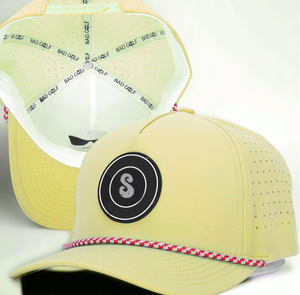 Gorra de Golf con Logotipo Personalizado, Cortada con Láser, Impermeable, con Cierre a Presión, Parche de Goma, Transpirable y Perforada - Product Image 3