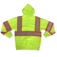 Veste de sécurité haute visibilité pour hommes, vêtements de travail réfléchissants et imperméables avec logo imprimé, gilet de sécurité pour l'hiver