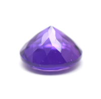 Améthyste violette créée en laboratoire, pierre précieuse à facettes 3mm-6mm, coupe ovale, diamant saphir améthyste de qualité fine pour la fabrication de colliers et de bijoux