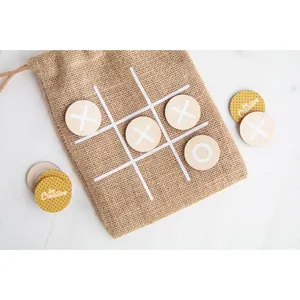 <span class=keywords><strong>JUX</strong></span> Jeu de société éco-responsable en bois Tic-Tac-Toe Gadgets innovants - Product Image 3