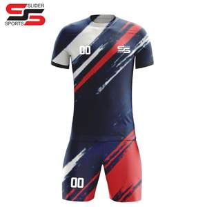 2025 Último diseño Jersey Set Uniforme de fútbol de calidad tailandesa superior en tarifa barata al por mayor - Product Image 3