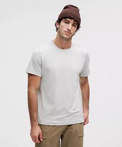 Camisetas de hombre en blanco con cuello redondo 2025, camisetas de algodón con logotipo personalizado de ajuste Regular brillante para hombre - Product Image 1