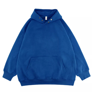 Sweat-shirt à capuche surdimensionné en coton 100% de 550 g/m², vente en gros, impression numérique personnalisée pour l'hiver - Product Image 3