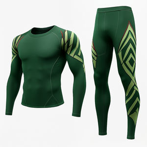 Conception de logo personnalisé Rash guard de haute qualité en gros Rash guard à manches courtes MMA Rash guard Bjj Vêtements imprimés personnalisés Ensemble de rash guard pour hommes - Product Image 4