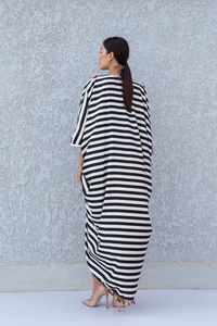 Mujeres largas Casual bordado cuello en V mujeres Kaftan vestidos nueva llegada boda fiesta Resort Wear Boho bordado cuello en V Kaftan - Product Image 2