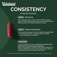 Suplemen Diet Astragalus Vifadimed untuk Dewasa - Dukungan Imunitas & Kekurangan Qi Tidak untuk Ibu Hamil 45 Kapsul
