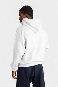 Sudadera con capucha de algodón pesado personalizada con servicio de OEM para hombre, logotipo estampado personalizado, diseño extragrande de moda, venta al por mayor 2024 - Product Image 2
