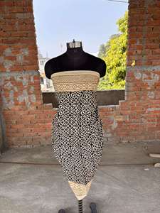 Wholesale Printed Indian Cotton Bagru Dabu Print 100% Pure Soft Fabrics Sarongs for Women <b>Scarfs</b> Beach <b>Wrap</b> Beach Pareos - Product Image 3