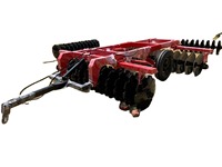 Tracteur agricole d'occasion Massey Ferguson à moteur diesel, herse à disques, cultivateur, garantie 1 an, attelage 3 points