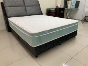Colchón profesional de tela fresca de fábrica de Malasia exportador a granel con caja de espuma y alambre de borde reina muebles de cama para el hogar comodidad Superior - Product Image 5