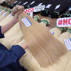 PRIX DE GROS Extensions de cheveux humains Remy vietnamiens 100% naturels à bandes adhésives, vierges, lisses, disponibles, haute qualité - Product Image 3