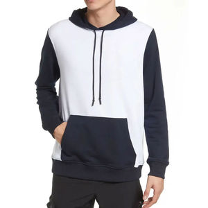 Haute qualité hommes pulls à capuche 100% coton matériel pour automne sweat à capuche Style personnalisé Logo impression prix très bon marché - Product Image 6